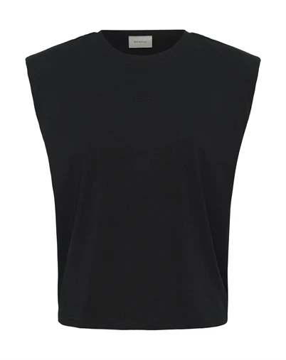 Gestuz - GZKathrin Muscle T-Shirt - Black 